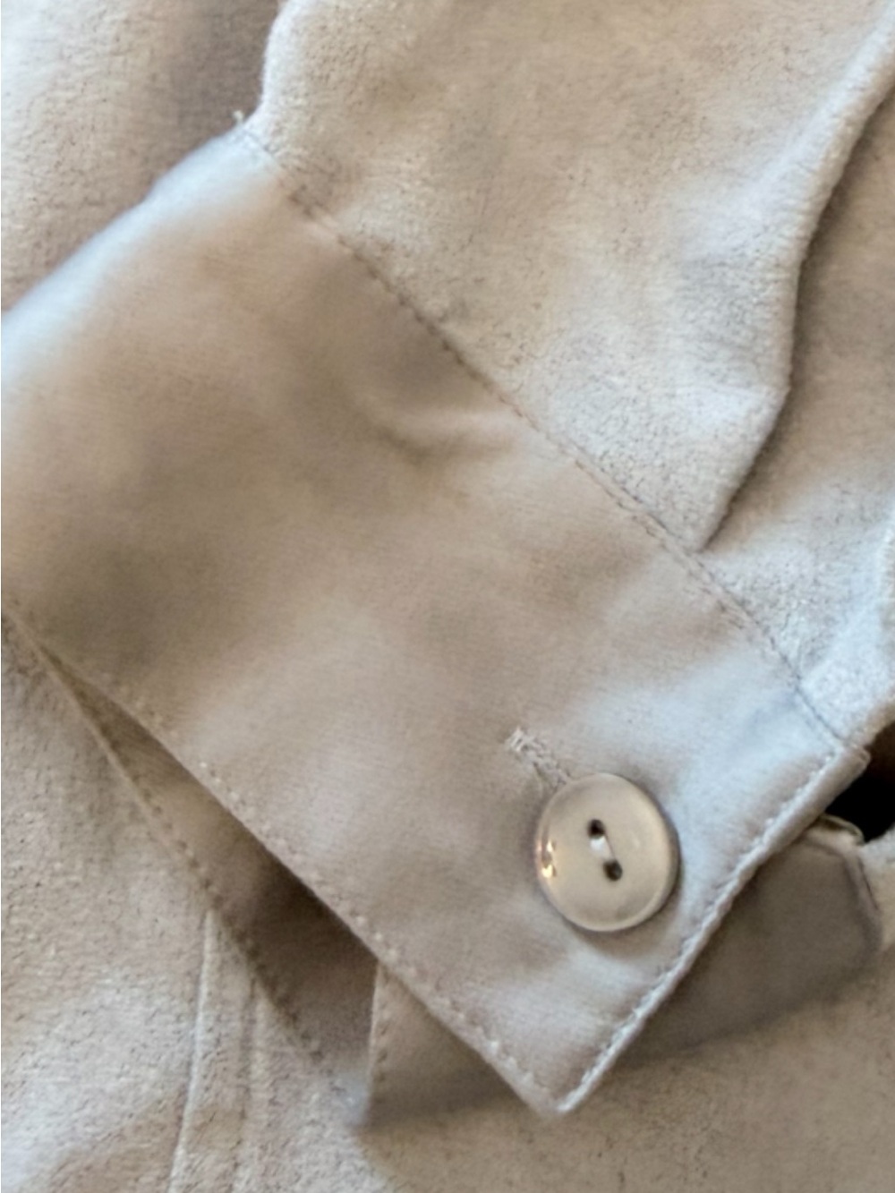 Wide-Leg Button-Front Set in Taupe - Picture 2 of 12